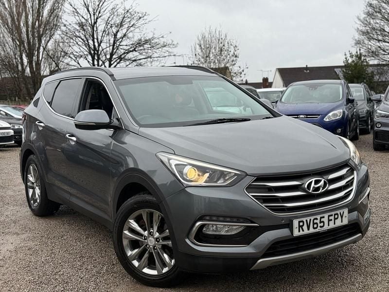 Used Hyundai Santa Fe Premium 2015 Silver SUV