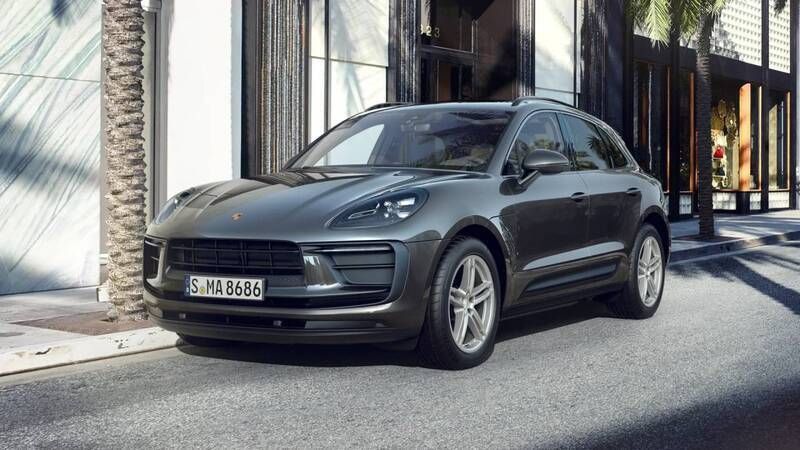 Volcano grey metallic Used 2023 Porsche Macan SUV | £60,900 (Expensive) - Image 1/4