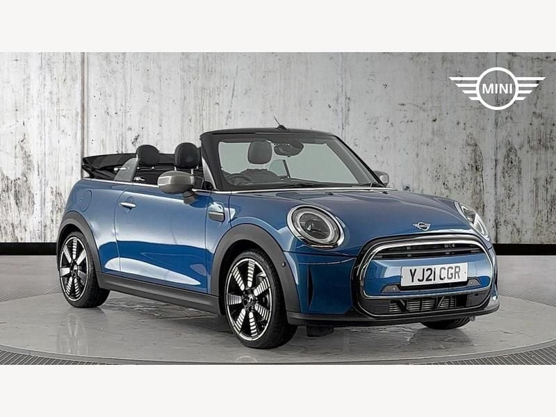 Used Mini Cooper Cabriolet Exclusive 2021 Blue Cabriolet