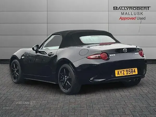 Used Mazda MX5 132 HP (97 kW) 2021 Black Cabriolet