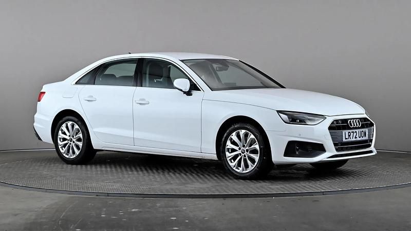 White Used 2022 Audi A4 Sedan | £18,598 (Super price) - Image 1/4