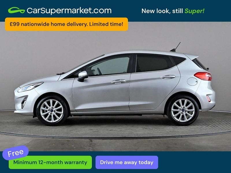 Used Ford Fiesta Titanium 2019 Silver Hatchback