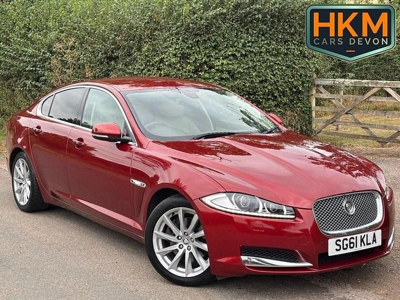 Red Used 2011 Jaguar XF Premium Luxury Sedan | £6,999 (Fair price) - Image 1/4