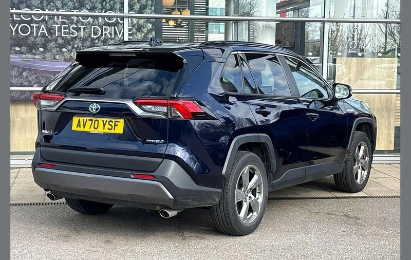 Used Toyota RAV4 Hybrid Design 214 HP (157 kW) 2020 Blue SUV