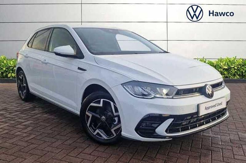 New VW Polo R-line 115 HP (84 kW) 2025 White Hatchback