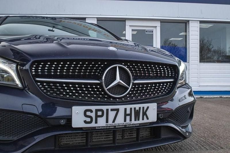 Used Mercedes CLA200 AMG line 2017 Blue Estate
