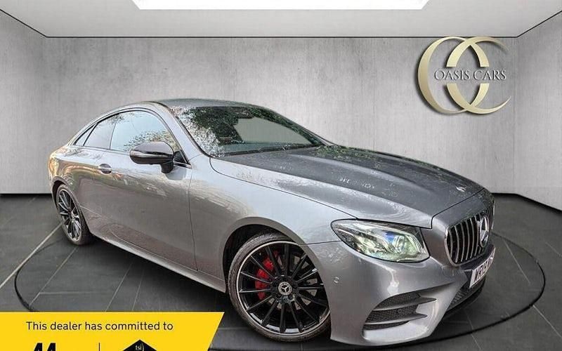 Grey Used 2019 Mercedes E220 AMG line Coupe | £19,475 (Fair price) - Image 1/4