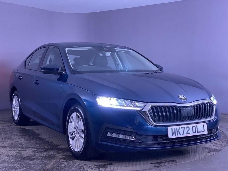 Used Skoda Octavia SE Technology 150 HP (110 kW) 2022 Blue Hatchback