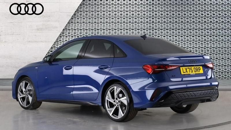 Used Audi A3 Black Edition 150 HP (110 kW) 2025 Blue