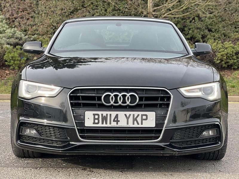 Used Audi A5 Cabriolet S-Line 2014 Black Cabriolet