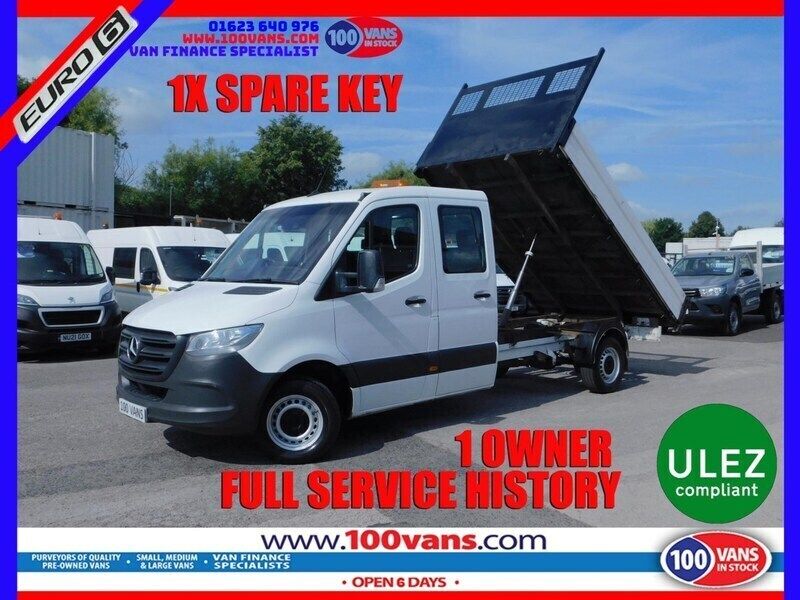 White Used 2019 Mercedes Sprinter Van | £13,490 (Fair price) - Image 1/3