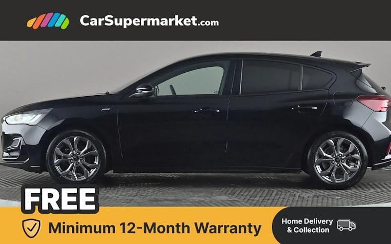 Used Ford Focus ST-Line 125 HP (91 kW) 2023 Black Hatchback