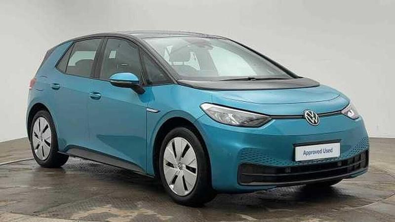 Turquoise Used 2022 VW ID.3 Pure Hatchback | £14,490 (Fair price) - Image 1/4