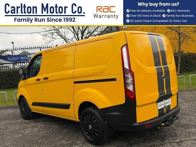 Used Ford Transit Custom S 2021 Yellow Van