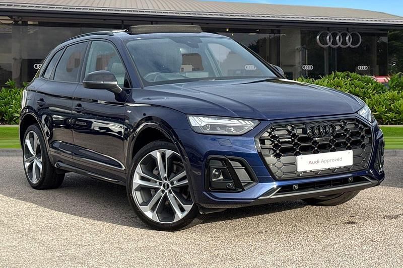 Blue Used 2024 Audi Q5 Black Edition SUV | £45,490 (Expensive) - Image 1/4