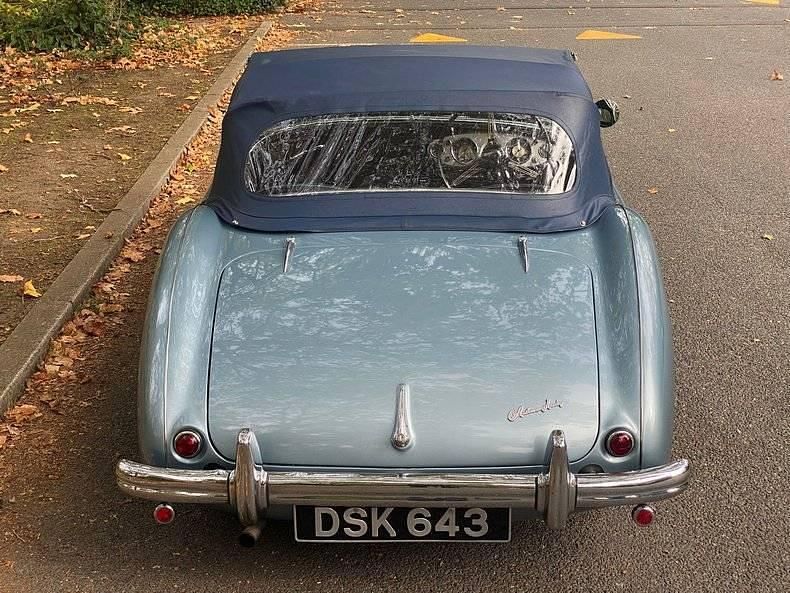 Used Austin Healey 100 95 HP (69 kW) 1954 Blue Cabriolet
