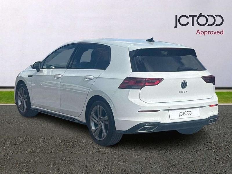 Used VW Golf VIII R-line 128 HP (94 kW) 2022 White Hatchback