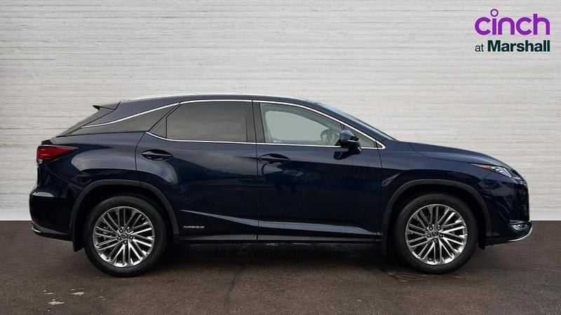 Used Lexus RX450h 313 HP (230 kW) 2020 Blue SUV