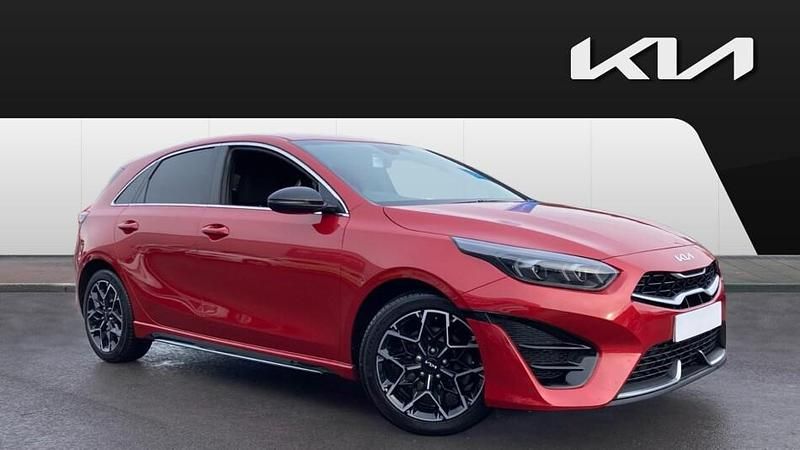 Used Kia Ceed GT-Line 138 HP (101 kW) 2024 Red Hatchback