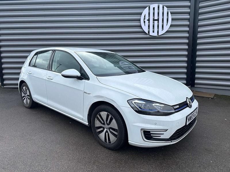 Used VW e-Golf 99 kW (135 HP) 2019 White Hatchback