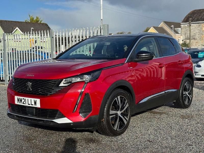 Used Peugeot 3008 Premium 2021 Red Hatchback