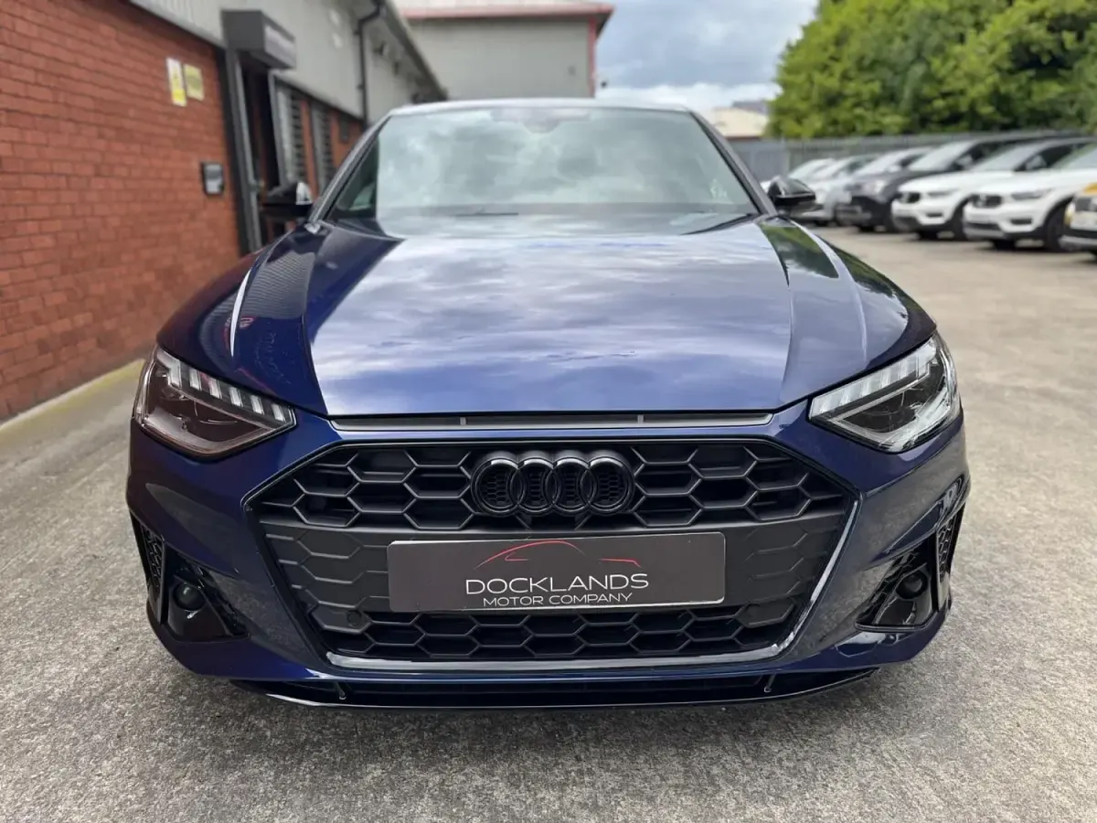 Used Audi A4 Black Edition 2024 Blue Sedan