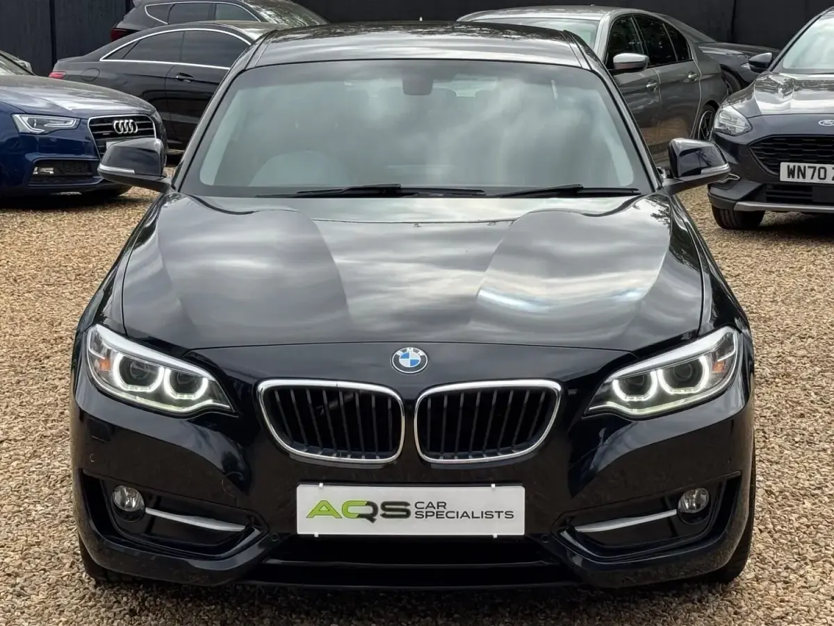 Used BMW 220 Sport Line 181 HP (133 kW) 2015 Black Coupe