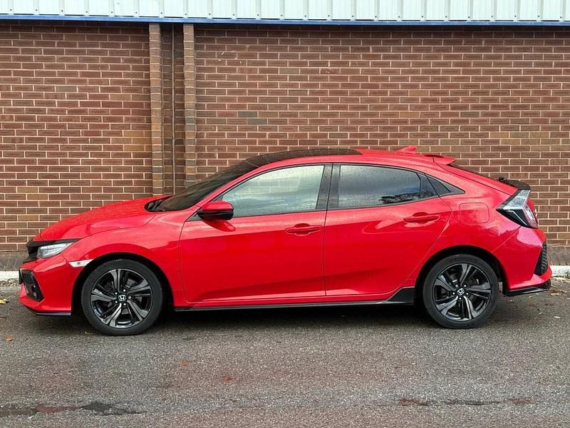 Used Honda Civic Sport Plus 2020 Red Hatchback