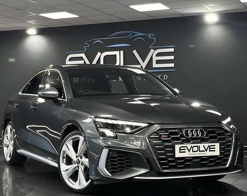 Grey Used 2022 Audi S3 Comfort Sedan | £28,995 (Good price) - Image 1/4