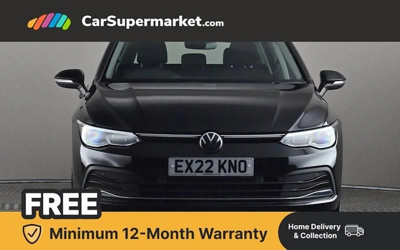 Used VW Golf VIII Style 131 HP (96 kW) 2022 Black Estate