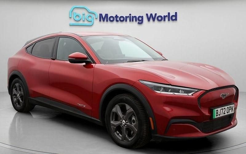 Used Ford Mustang Standard Range 269 HP (197 kW) 2021 Red Hatchback