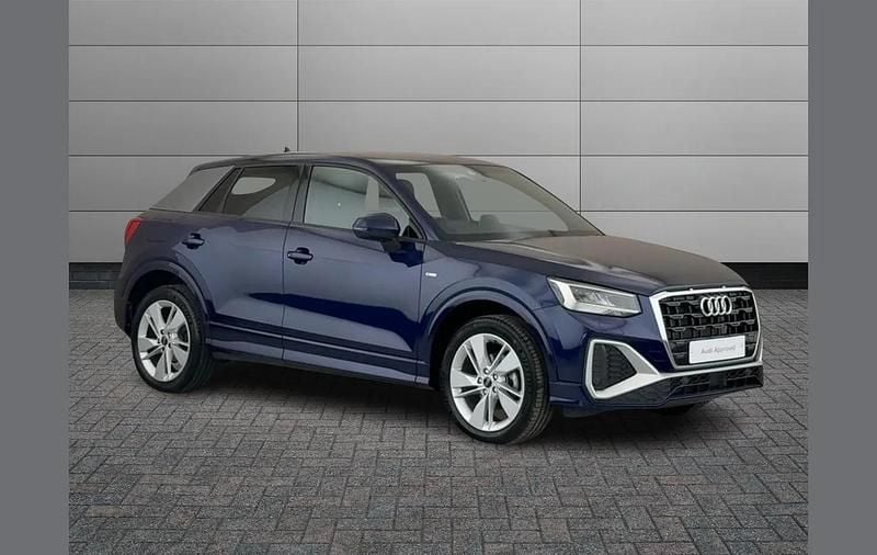 Blue Used 2024 Audi Q2 S-Line SUV | £27,691 (A bit pricey) - Image 1/4