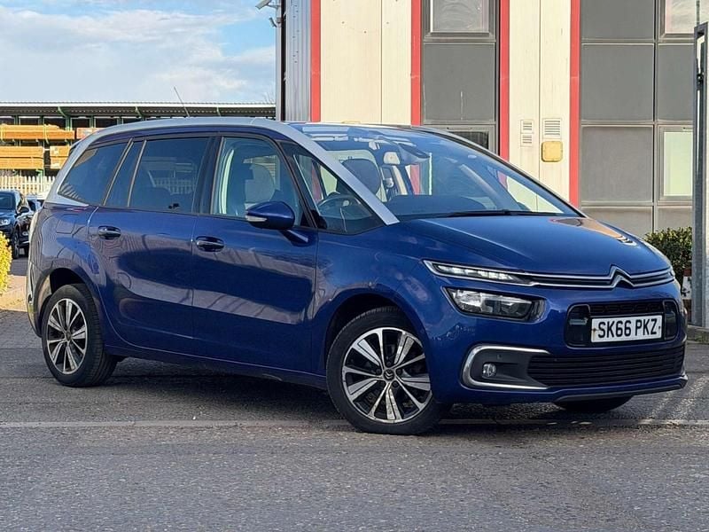 Used Citroën Grand C4 Picasso Flair 120 HP (88 kW) 2016 Blue MPV
