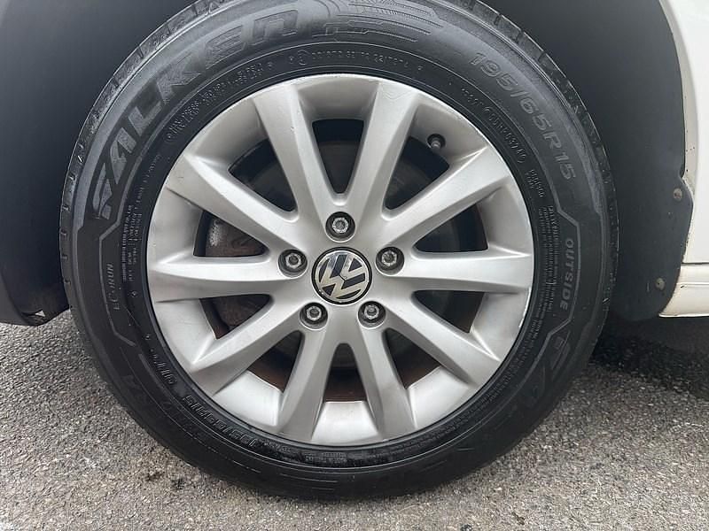 Used VW Caddy Startline 102 HP (75 kW) 2015 White MPV