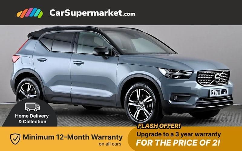 Grey Used 2020 Volvo XC40 R-Design SUV | £22,197 (Fair price) - Image 1/3