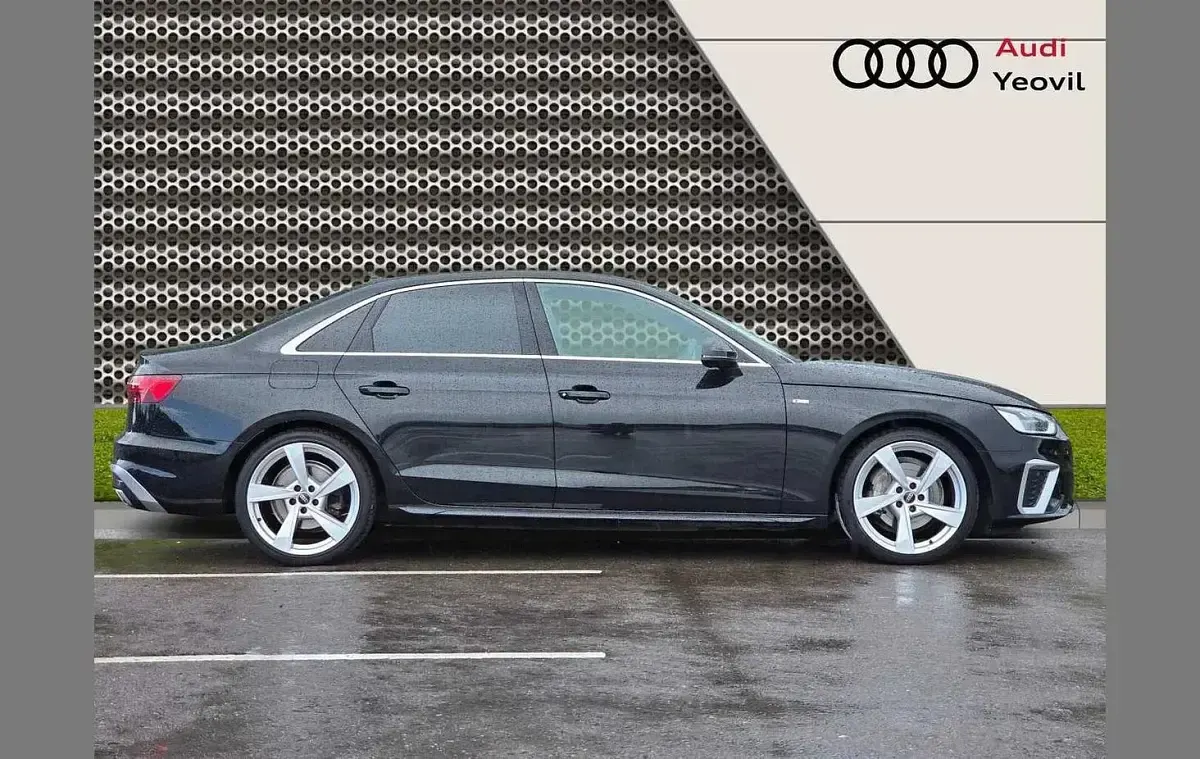 Used Audi A4 S-Line 200 HP (147 kW) 2024 Black Sedan
