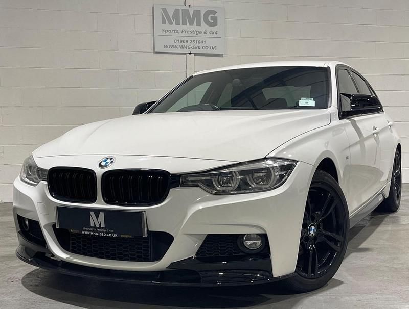 White Used 2018 BMW 320 M Sport Sedan | £11,590 (Good price) - Image 1/4