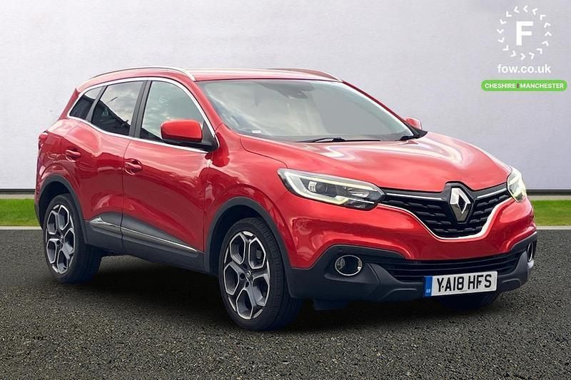 Red Used 2018 Renault Kadjar Dynamique SUV | £10,299 (Fair price) - Image 1/3