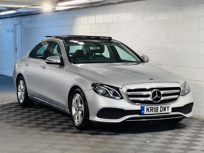 Silver Used 2018 Mercedes E220 Premium Sedan | £9,989 (Fair price) - Image 1/4