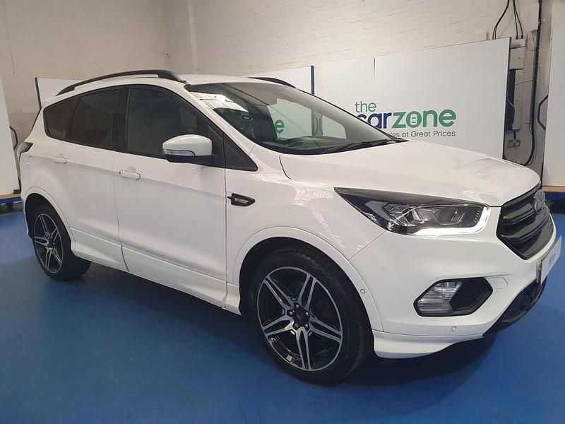White Used 2018 Ford Kuga ST-Line SUV | £10,499 (Good price) - Image 1/4