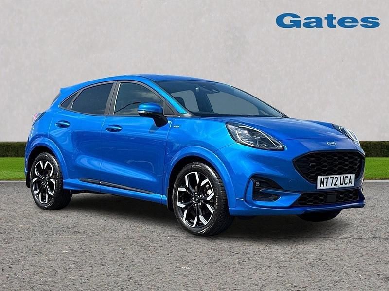 Blue Used 2022 Ford Puma ST-Line X Hatchback | £17,499 (Fair price) - Image 1/2