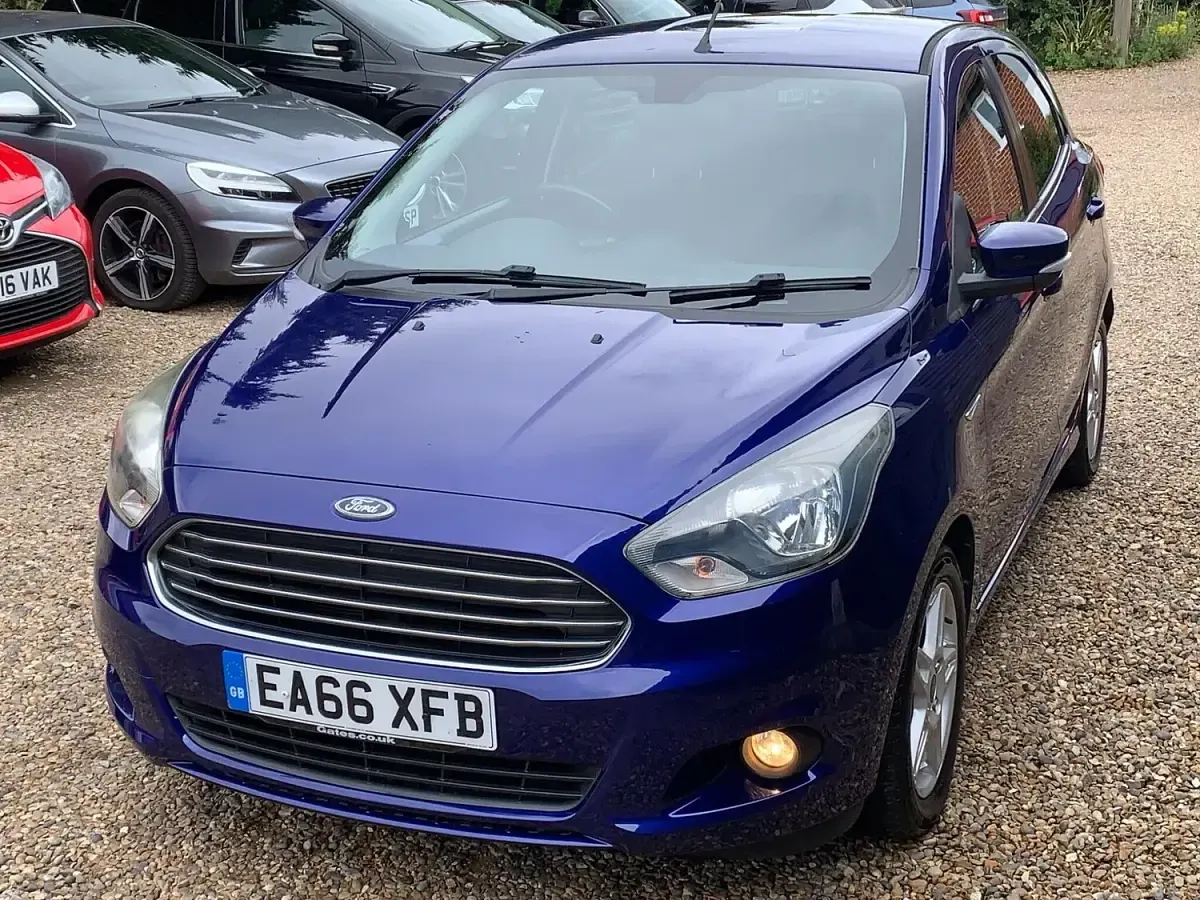 Used Ford Ka Plus Zetec 2016 Blue Hatchback