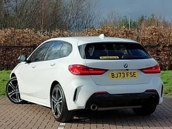 Used BMW 118 M Sport 136 HP (100 kW) 2023 White Hatchback