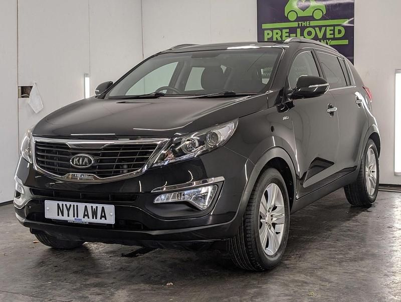 Black Used 2011 Kia Sportage 2 SUV | £8,425 (A bit pricey) - Image 1/3