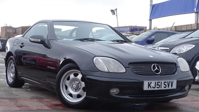 Used Mercedes SLK200 2001 Black Cabriolet