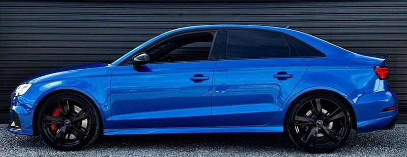 Used Audi RS3 395 HP (290 kW) 2018 Blue Sedan