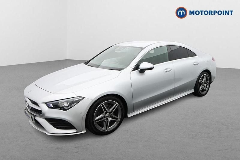Used Mercedes CLA220 AMG Line Premium 190 HP (139 kW) 2021 Silver Sedan