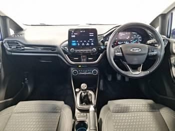 Usado Ford Fiesta Titanium 100 HP (73 kW) 2018 Azul Citadino