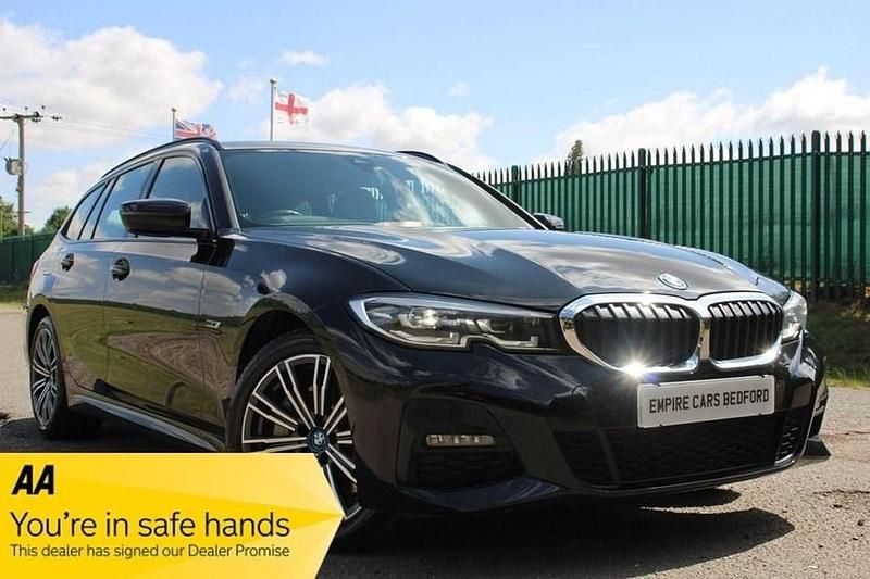Used BMW 330e M Sport 288 HP (211 kW) 2022 Black Estate