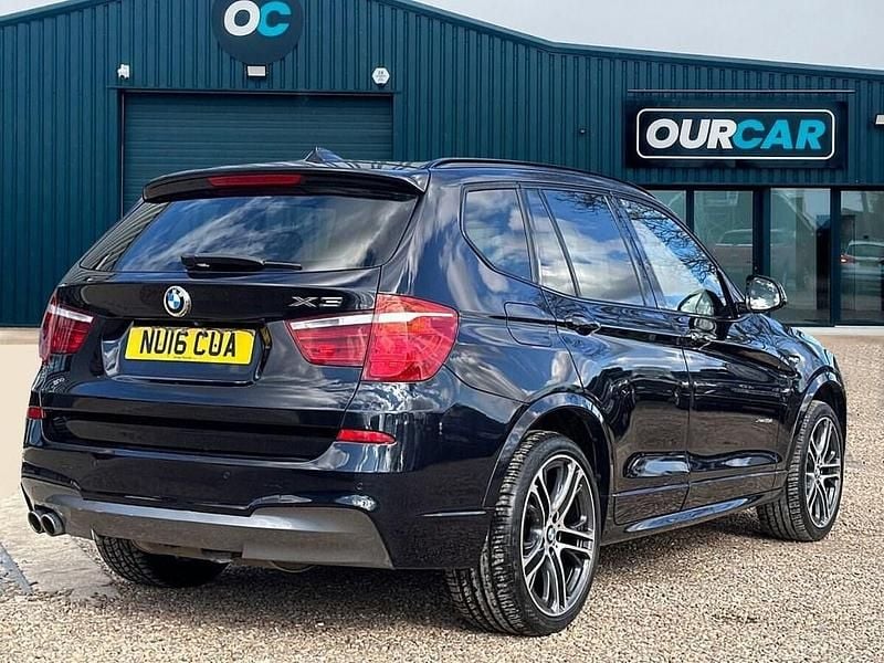 Used BMW X3 M Sport 258 HP (189 kW) 2016 Black SUV